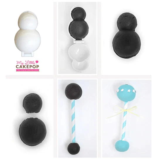 Cake Pop Snowman Mold - Image 5
